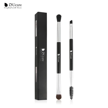 

DUcare 2pcs Eyeshadow Brushes Eyebrow Brush+Eyebrow Comb eyebrow brush professional makeup brushes for eye Brow Brush blending
