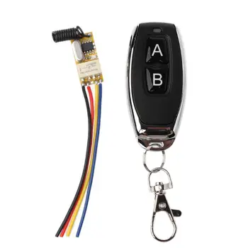 RF 2CH Mini Remote Control Switch Waterproof 12V DC3.7V to 24V Universal Relay Transmitter 433MHz Receiver Module Home Office
RF 2CH Mini Remote Control Switch Waterproof 12V DC3.7V to 24V Universal Relay Transmitter 433MHz Receiver Module Home Office