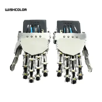Humanoid Finger Manipulator Five Fingers Anthropomorphic Left Hand/Right Hand with Servo for Biped Robot DIY
Humanoid Finger Manipulator Five Fingers Anthropomorphic Left Hand/Right Hand with Servo for Biped Robot DIY