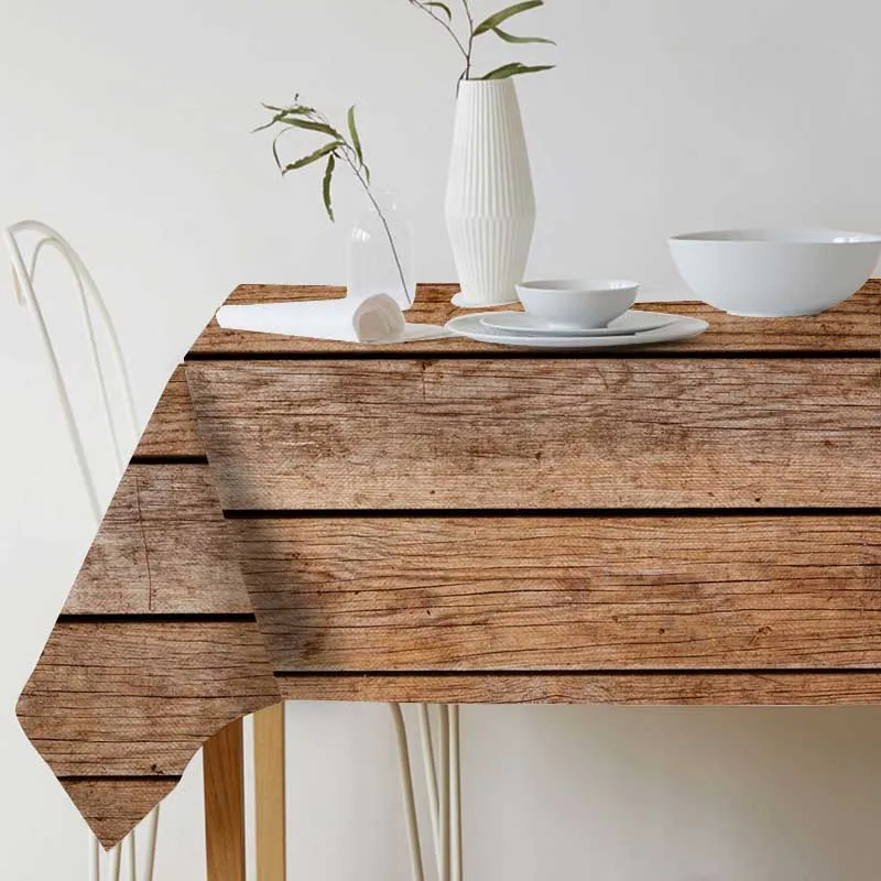 Board wood style pattern Decorative Tablecloth Dining Table Cover Kitchen Home club Party wedding Decor friend gift table cloth
Board wood style pattern Decorative Tablecloth Dining Table Cover Kitchen Home club Party wedding Decor friend gift table cloth
