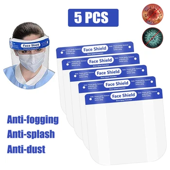 1/3/5/10/30 pcs Splash-Proof Protective Face Shield Reusable Full Face Protective Mask Saliva Protection Clear Visor Respirator
1/3/5/10/30 pcs Splash-Proof Protective Face Shield Reusable Full Face Protective Mask Saliva Protection Clear Visor Respirator
