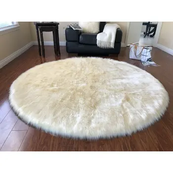 Living room decoration Plush round carpet artificial fur carpet children's room carpet modern carpet bedroom plush carpet 
Living room decoration Plush round carpet artificial fur carpet children's room carpet modern carpet bedroom plush carpet