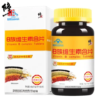 Modified Vitamin B Buccal Tablets 0.5g/tablet * 60 Pairs/bottle Blue Hat Health Care Function Supplement Multiple Vitamins 730 
Modified Vitamin B Buccal Tablets 0.5g/tablet * 60 Pairs/bottle Blue Hat Health Care Function Supplement Multiple Vitamins 730