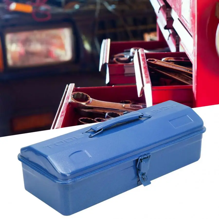 Tool box Thickened Multifunction Iron Toolbox Repair Tool Storage Box Container Holder Portable
Tool box Thickened Multifunction Iron Toolbox Repair Tool Storage Box Container Holder Portable