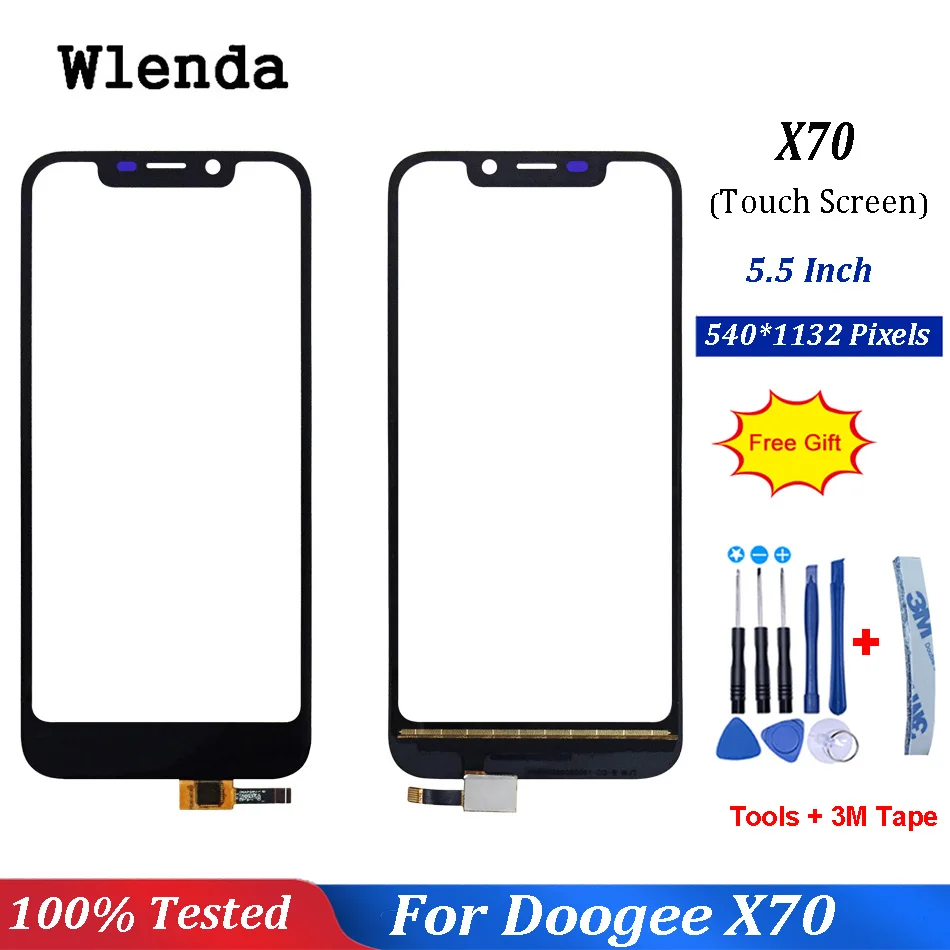 Doogee X70 Touch Screen For Doogee X70 Perfect Repair Parts Touch Panel Sensor Glass Lens with Free Tools
Doogee X70 Touch Screen For Doogee X70 Perfect Repair Parts Touch Panel Sensor Glass Lens with Free Tools