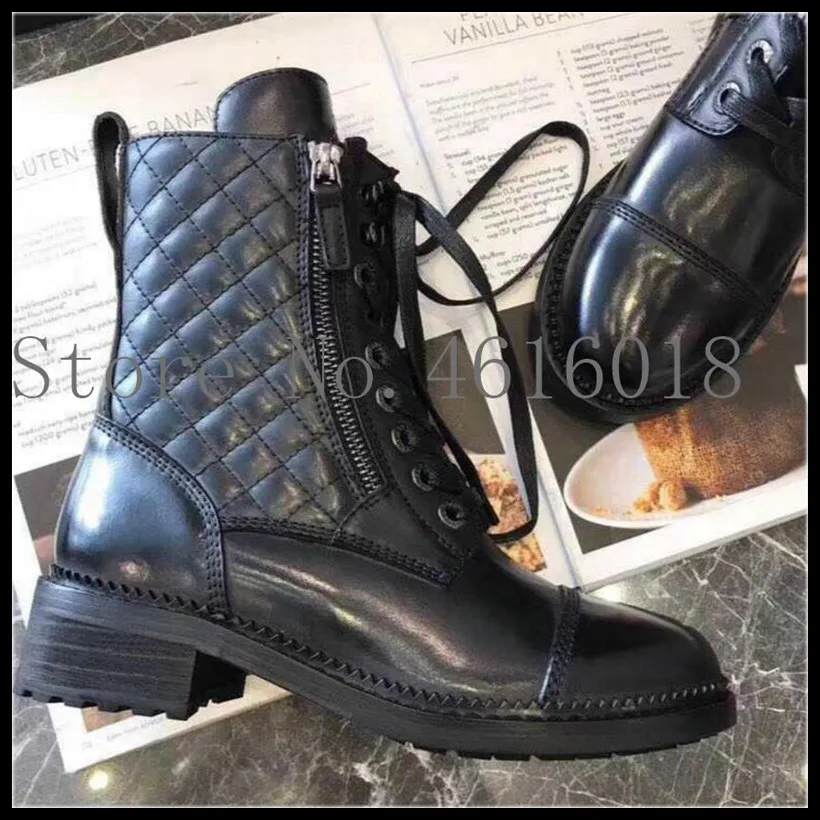 women motorcycle boots genuine leather winter shoes brand plaid designer flat low heel shoes lace up casual shoes woman
women motorcycle boots genuine leather winter shoes brand plaid designer flat low heel shoes lace up casual shoes woman