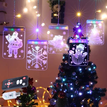 1.5M*0.7M LED Snow Christmas Curtain Light Santa String Light Waterproof Christmas Wedding Party Outdoor String Light Decoration
1.5M*0.7M LED Snow Christmas Curtain Light Santa String Light Waterproof Christmas Wedding Party Outdoor String Light Decoration