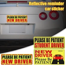 New Student Driver Magnet Safety Sign Vehicle Bumper Magnet Car Vehicle Reflective Sign Car Stickers Bumper For New Drivers
New Student Driver Magnet Safety Sign Vehicle Bumper Magnet Car Vehicle Reflective Sign Car Stickers Bumper For New Drivers
