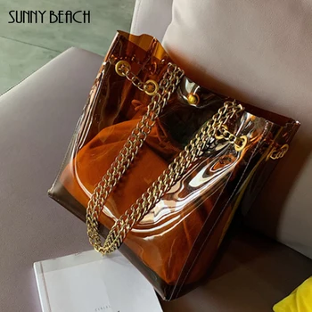 New Jelly Transparent Bag For Women 2019 Luxury Handbags Women Bags Designer Shoulder Bags Portable Chain Bag Sac Bolsa
New Jelly Transparent Bag For Women 2019 Luxury Handbags Women Bags Designer Shoulder Bags Portable Chain Bag Sac Bolsa