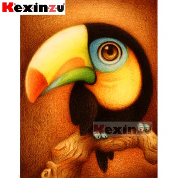 5d diamond painting full Square/Round diamond embroidery-Black toucan-rhinestone DIY mosaic Cross Stitch 3D Home Decor Y764 
5d diamond painting full Square/Round diamond embroidery-Black toucan-rhinestone DIY mosaic Cross Stitch 3D Home Decor Y764