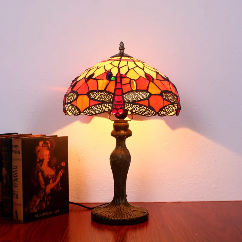 direct selling European style retro warm romantic bedroom bedside table lamp living room study bar Dragonfly lamp
direct selling European style retro warm romantic bedroom bedside table lamp living room study bar Dragonfly lamp