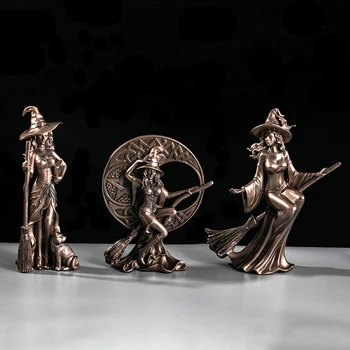 FOR EUROPE AND THE UNITED STATES RETRO CREATIVE MODERN MINIMALIST HOME ACCESSORIES PERSONALITY WITCH CRAFT ORNAMENTS STATUE
FOR EUROPE AND THE UNITED STATES RETRO CREATIVE MODERN MINIMALIST HOME ACCESSORIES PERSONALITY WITCH CRAFT ORNAMENTS STATUE