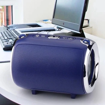S518 Button Portable Audio Party Bluetooth Speaker With Shoulder Strap Mini Cylindrical Stereo Travel Wireless Super Subwoofer
S518 Button Portable Audio Party Bluetooth Speaker With Shoulder Strap Mini Cylindrical Stereo Travel Wireless Super Subwoofer
