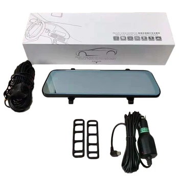 Streaming Media Driving Recorder New 10-Inch Full-Sn Rearview Mirror Hd Before And After 1080P Driving Record
Streaming Media Driving Recorder New 10-Inch Full-Sn Rearview Mirror Hd Before And After 1080P Driving Record