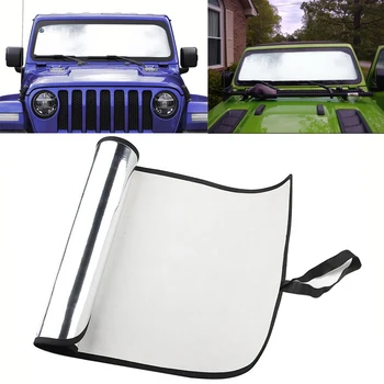 Car Sunny Sun Visor Mat Windshield Sun Shade Heat Shield For Jeep Wrangler JL JT 2018 2019 Sun Visor Mat
Car Sunny Sun Visor Mat Windshield Sun Shade Heat Shield For Jeep Wrangler JL JT 2018 2019 Sun Visor Mat