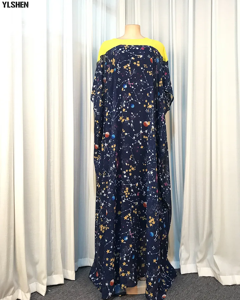 2020 Long Maxi Dress African Dresses For Women Dashiki Plus Size Summer Dress Ladies Traditional African Clothing Fairy Dreess 02