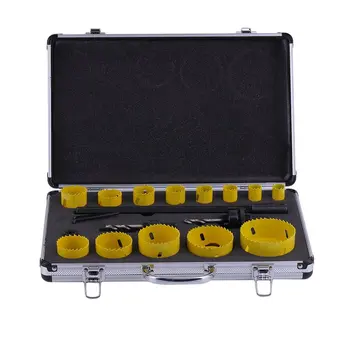 17PCS/SET Compact Size Wood Working Open Hole Tool Set DIY Hand Metal Hole Drill Opening Cutting Tools Device Set
17PCS/SET Compact Size Wood Working Open Hole Tool Set DIY Hand Metal Hole Drill Opening Cutting Tools Device Set