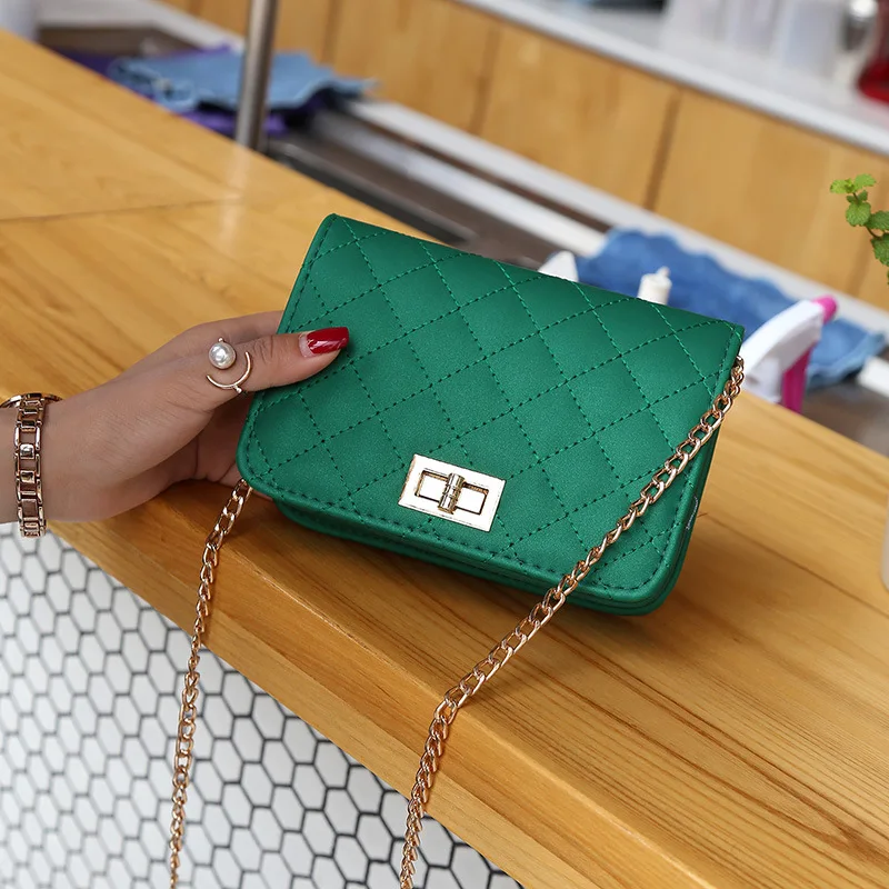 2018 Spring And Summer New Style Korean Versitile Fashion Rhombus Chain Square Sling Bag WOMEN'S Bag Casual Shoulder Bag Commuti 
2018 Spring And Summer New Style Korean Versitile Fashion Rhombus Chain Square Sling Bag WOMEN'S Bag Casual Shoulder Bag Commuti