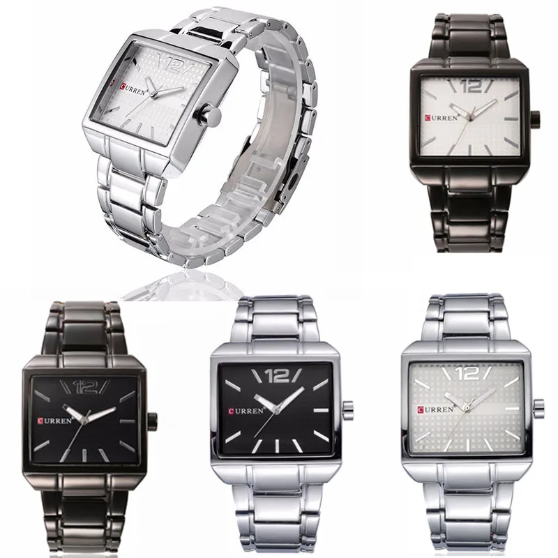 Man Stainless Steel Quartz Wrist Watches Square Analog Display Dial Watches Alloy Case Steel Strap Male Fashion Dress Watch
Man Stainless Steel Quartz Wrist Watches Square Analog Display Dial Watches Alloy Case Steel Strap Male Fashion Dress Watch