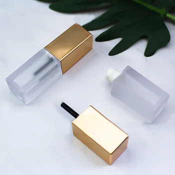 Frosted Transparent Square Shape Lip Glaze Tube Liquid Eye Shadow Concealer Gold Cap Empty Bottles Cosmetic Container DW
Frosted Transparent Square Shape Lip Glaze Tube Liquid Eye Shadow Concealer Gold Cap Empty Bottles Cosmetic Container DW