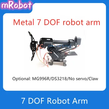 7DOF Manipulator Mechanical Arm Robotic Full Steel Bearing Arm Claw With MG996R/DS3218 Servos For Robot Model DIY Toy
7DOF Manipulator Mechanical Arm Robotic Full Steel Bearing Arm Claw With MG996R/DS3218 Servos For Robot Model DIY Toy