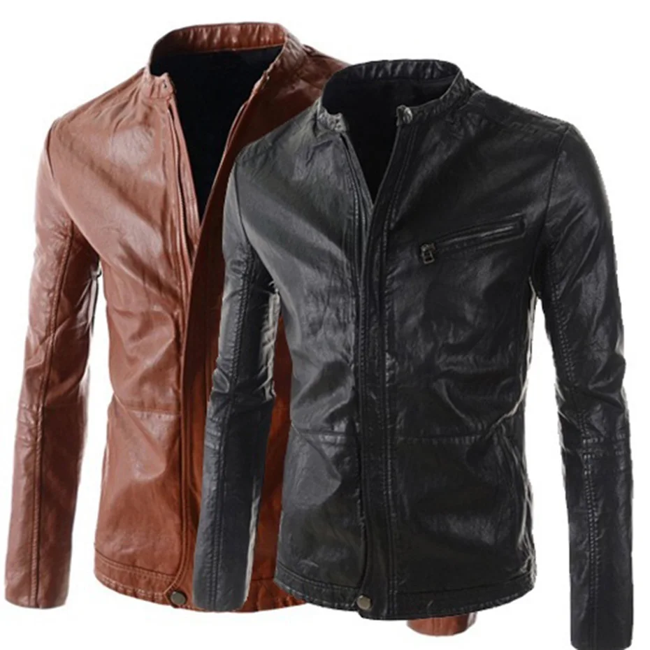 Zogaa Brand Men's Motorcycle Leather Jackets 2019 Autumn Winter Leather Jackets Men Leather Jackets Business Casual Windbreaker 
Zogaa Brand Men's Motorcycle Leather Jackets 2019 Autumn Winter Leather Jackets Men Leather Jackets Business Casual Windbreaker