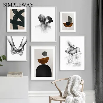 Hand with Hand Abstract Canvas Painting Nordic Poster and Print Retro Wall Art Decoration Picture Modern Living Room Home Decor
Hand with Hand Abstract Canvas Painting Nordic Poster and Print Retro Wall Art Decoration Picture Modern Living Room Home Decor