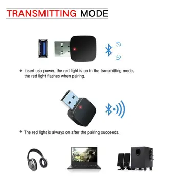 2 IN 1 USB Bluetooth 5.0 Audio Receiver Transmitter Mini 3.5mm Jack AUX USB Stereo Music Wireless Adapter For TV Car PC Headsets
2 IN 1 USB Bluetooth 5.0 Audio Receiver Transmitter Mini 3.5mm Jack AUX USB Stereo Music Wireless Adapter For TV Car PC Headsets
