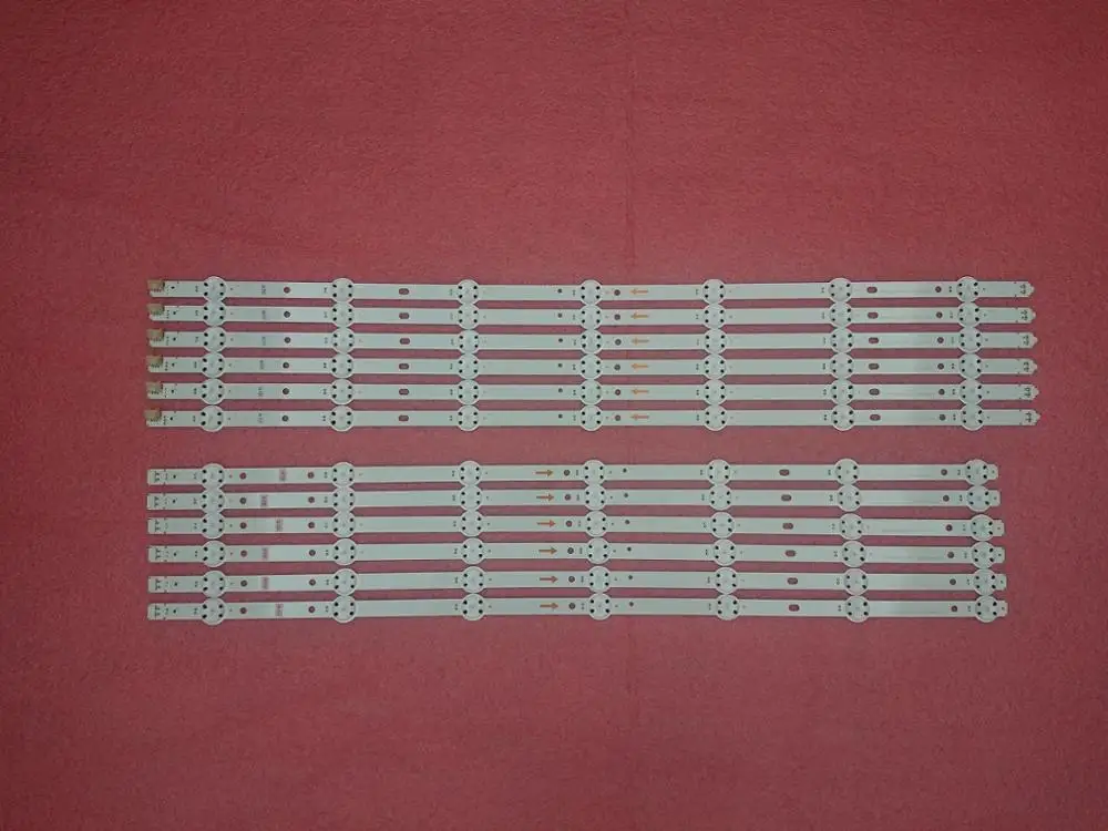 New 5set=60 PCS LED backlight strip for E65U-D3 SVG650A28_Rev05_7WICOP_R SVG650A28_Rev05_7WICOP_L 150923(E65 UHD)
New 5set=60 PCS LED backlight strip for E65U-D3 SVG650A28_Rev05_7WICOP_R SVG650A28_Rev05_7WICOP_L 150923(E65 UHD)
