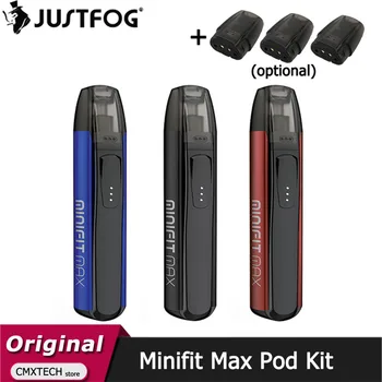 Original JUSTFOG Minifit Max Pod Vape Kit with 650mAh Battery 1.5ml Minifit Cartrdige Pod Vaping Electronic Cigarette Vaporizer
Original JUSTFOG Minifit Max Pod Vape Kit with 650mAh Battery 1.5ml Minifit Cartrdige Pod Vaping Electronic Cigarette Vaporizer