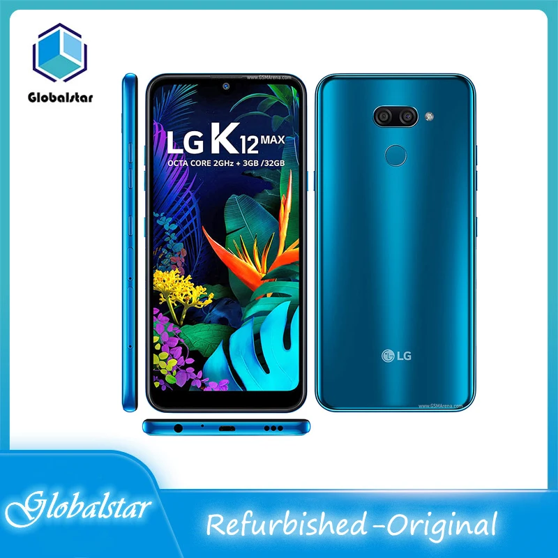 Оригинальный Восстановленный разблокированный сотовый телефон LG K50 6 26 дюйма 3 ГБ