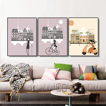 Laeacco Canvas Painting Calligraphy Landscape Street House Posters and Prints Wall Art Pictures for Living Room Home Decoration
Laeacco Canvas Painting Calligraphy Landscape Street House Posters and Prints Wall Art Pictures for Living Room Home Decoration