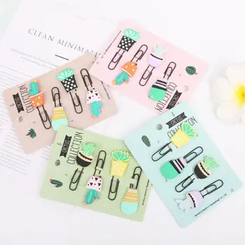 4pcs/set 4pcs/set Creative Cartoon Paperclips Bookmarks Cactus Soft Silicone Colorful Paper Clip File Memo Photo Clip School
4pcs/set 4pcs/set Creative Cartoon Paperclips Bookmarks Cactus Soft Silicone Colorful Paper Clip File Memo Photo Clip School