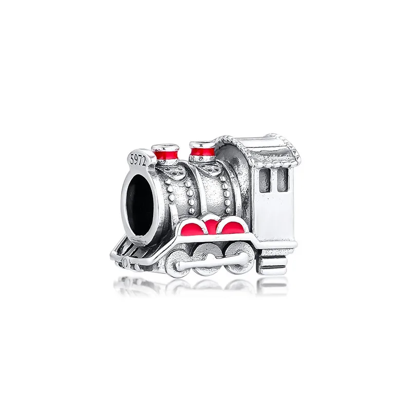 Witchcraft School Express Train Charm Beads for Jewelry Making Red Enamel Silver 925 Beads for Bracelets Jewelry Findings DIY
Witchcraft School Express Train Charm Beads for Jewelry Making Red Enamel Silver 925 Beads for Bracelets Jewelry Findings DIY