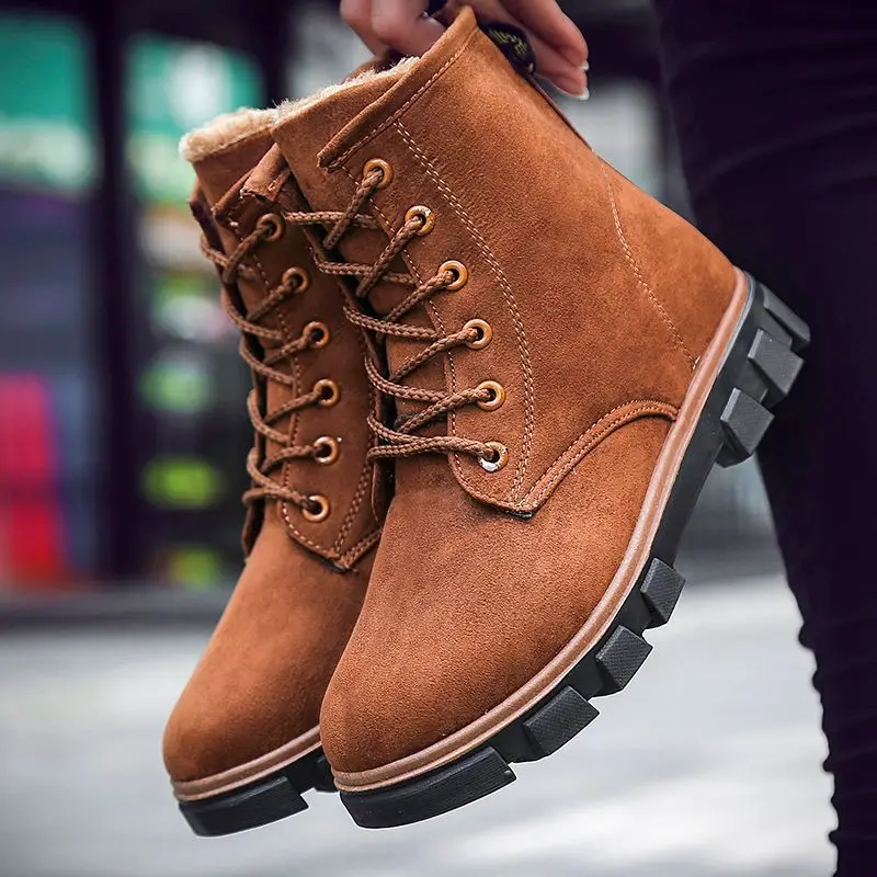 New Women‘s Snow Boots 2019 Winter Warm Comfortable Female Boot Non-slide Women Shoes Martins Shoes Plus Size
New Women‘s Snow Boots 2019 Winter Warm Comfortable Female Boot Non-slide Women Shoes Martins Shoes Plus Size