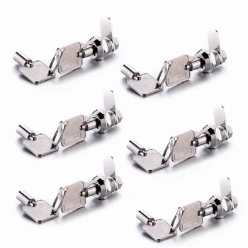 6Pcs Zinc Alloy Cam Cylinder Locks Door Cabinet Mailbox Drawer Cupboard Locker Security Home Locks for Furniture Hardware
6Pcs Zinc Alloy Cam Cylinder Locks Door Cabinet Mailbox Drawer Cupboard Locker Security Home Locks for Furniture Hardware