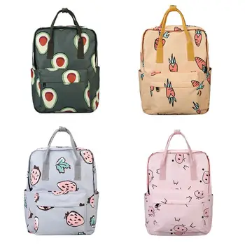 Women Cartoon Fruit Print Print Nylon Backpack Shoulder School Bag Casual College Daypack for Teenager Girl Lady Travel Rucksack
Women Cartoon Fruit Print Print Nylon Backpack Shoulder School Bag Casual College Daypack for Teenager Girl Lady Travel Rucksack
