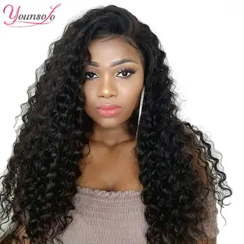 Younsolo Brazilian Deep Wave Lace Front Human Hair Wigs Front Lace Wigs With Baby Hair Pre Plucked Natural Hairline 150% Density
Younsolo Brazilian Deep Wave Lace Front Human Hair Wigs Front Lace Wigs With Baby Hair Pre Plucked Natural Hairline 150% Density