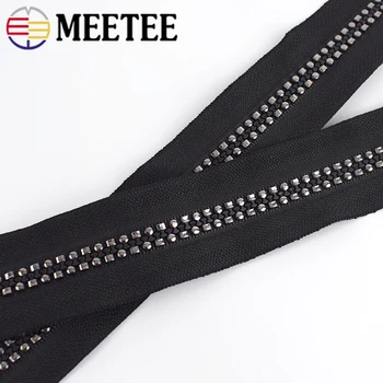 Meetee 4/8Meters Resin Zipper 5# 8# Coded Open-End Zip for Sewing Bag Zips Repair Kit DIY Jackets Coat Zippers Garment Accessory
Meetee 4/8Meters Resin Zipper 5# 8# Coded Open-End Zip for Sewing Bag Zips Repair Kit DIY Jackets Coat Zippers Garment Accessory