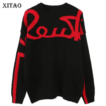 XITAO Europe Irregular Pattern Pullover Women Loose Plus Size Sweater O Neck Knitwear Wild Autumn Winter Clothes Women DMY1960
XITAO Europe Irregular Pattern Pullover Women Loose Plus Size Sweater O Neck Knitwear Wild Autumn Winter Clothes Women DMY1960