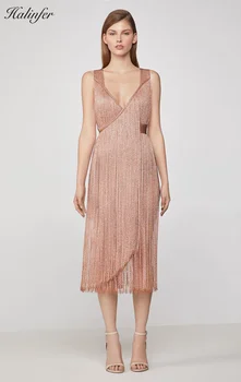 Halinfer 2019Women Dress High Quality V-Neck Crossed dew Tasseles Bodycon Maxi Celebrity Wedding Cocktail Party Dress Vestidos
Halinfer 2019Women Dress High Quality V-Neck Crossed dew Tasseles Bodycon Maxi Celebrity Wedding Cocktail Party Dress Vestidos
