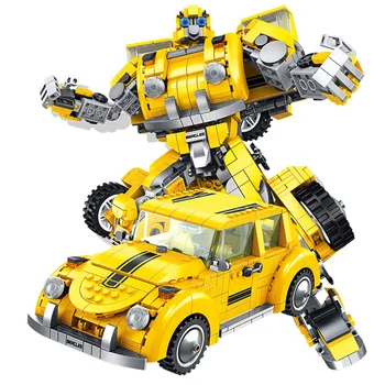New Transformation Optimus Prime Bumblebees Compatible Robot Brickheadz Super Heroes Building Blocks Bricks Toys For Children
New Transformation Optimus Prime Bumblebees Compatible Robot Brickheadz Super Heroes Building Blocks Bricks Toys For Children