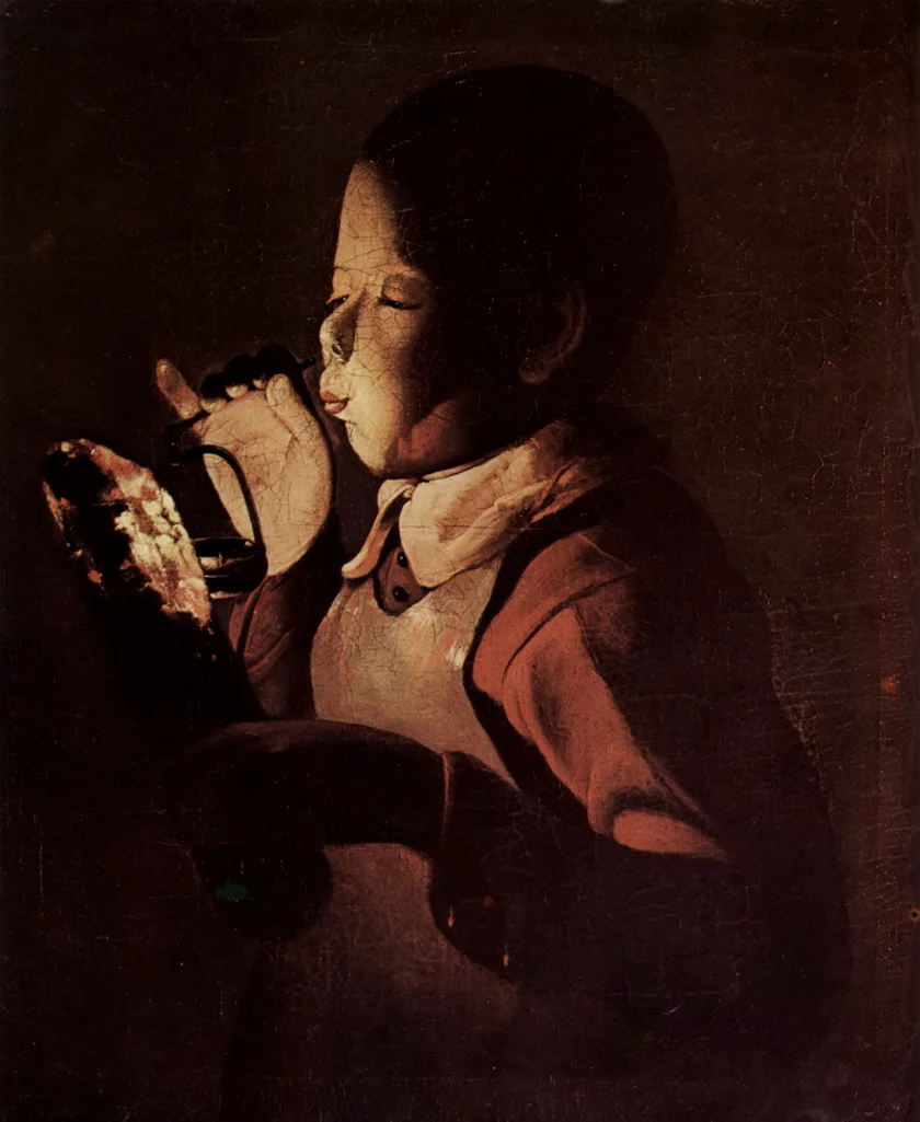 6 Hand Painted Art Paintings by Teachers - Boy Blowing at Lamp candlelight Georges de La Tour - Oil Painting on Canvas
6 Hand Painted Art Paintings by Teachers - Boy Blowing at Lamp candlelight Georges de La Tour - Oil Painting on Canvas