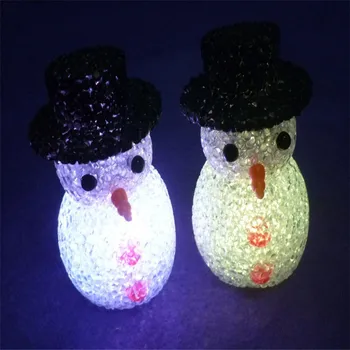 Second Generation Highlighted Colorful Crystal Lamp/Granule Black Hat Snowman Colorful Glowing Night Lights
Second Generation Highlighted Colorful Crystal Lamp/Granule Black Hat Snowman Colorful Glowing Night Lights
