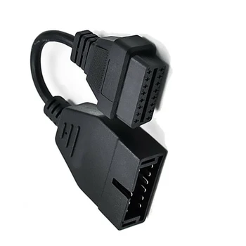 Black Diagnostic Cable Extension Converter Scanner Tools OBDII 16 Pin Male to Female Replacement
Black Diagnostic Cable Extension Converter Scanner Tools OBDII 16 Pin Male to Female Replacement