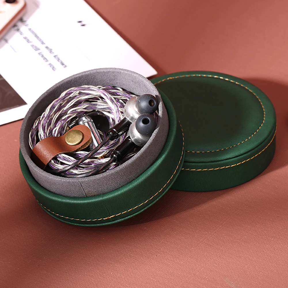 Headphone storage box,Earphone Accessories,Bluetooth headset protective sleeve,leather bag compression box portable round box
Headphone storage box,Earphone Accessories,Bluetooth headset protective sleeve,leather bag compression box portable round box