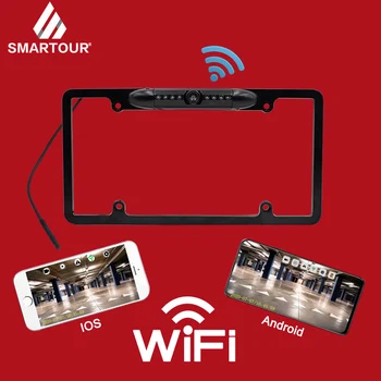 Automobiles USA license plate frame wireless wide angle Wifi backup smartphone app monitor display HD parking camera
Automobiles USA license plate frame wireless wide angle Wifi backup smartphone app monitor display HD parking camera