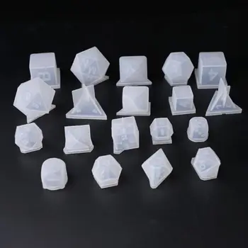 1PC DIY 3D Dice Series of Jewelry Making Tools Number Gamer Tools Silicone UV Resin Jewelry Molds
1PC DIY 3D Dice Series of Jewelry Making Tools Number Gamer Tools Silicone UV Resin Jewelry Molds