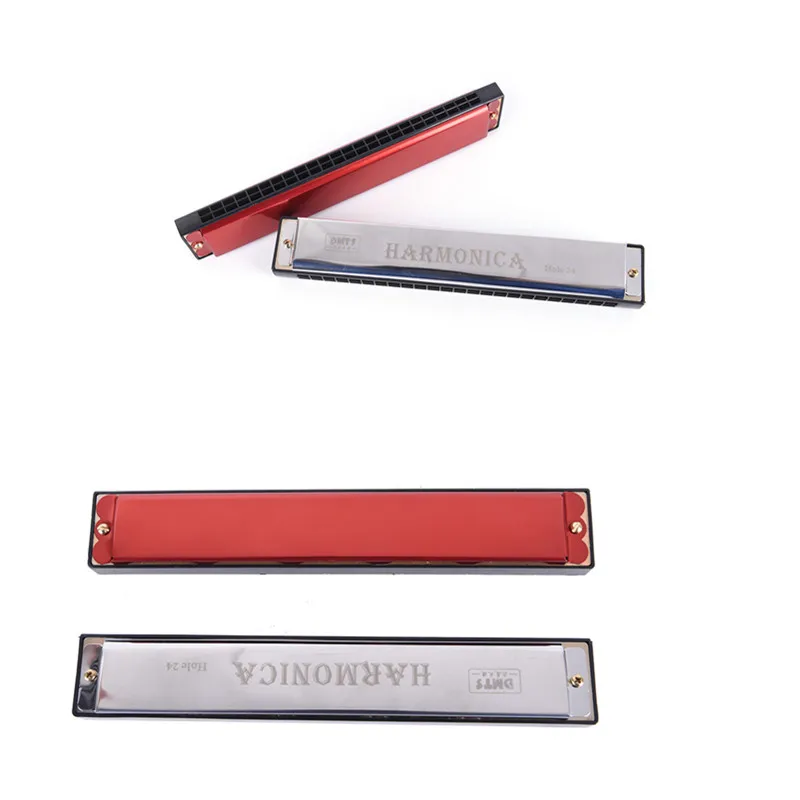 Gmarty 24 Hole Key Of C Play Harmonica Tremolo Harmonica Mouth Organ Double Row for Musical Beginner
Gmarty 24 Hole Key Of C Play Harmonica Tremolo Harmonica Mouth Organ Double Row for Musical Beginner