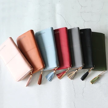 Wallet Female Long Section Korean Version Tide Personality Small Fresh Simple Student Cute Slim Coin Purse
Wallet Female Long Section Korean Version Tide Personality Small Fresh Simple Student Cute Slim Coin Purse